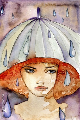 deszczowa dziewczyna