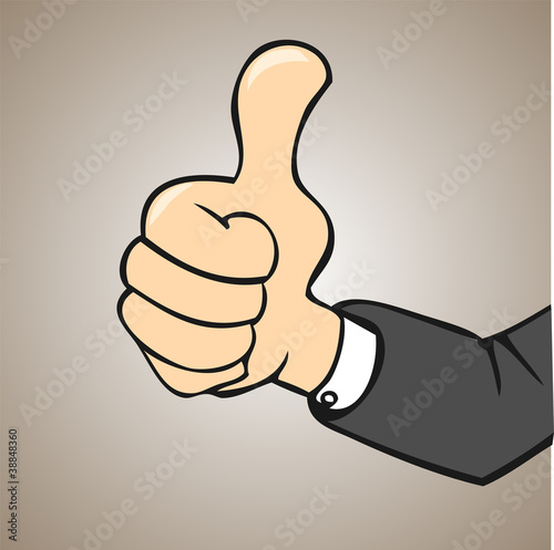 good hand thumb up