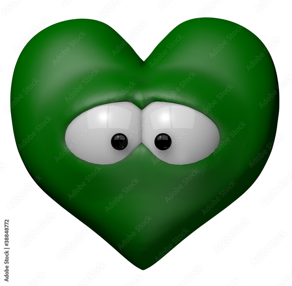 Fototapeta premium green heart