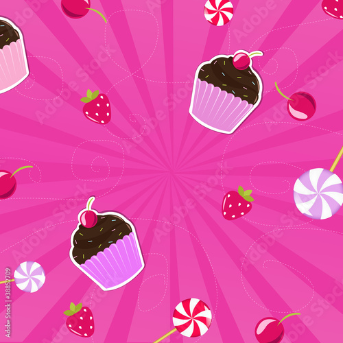 Birthday Card With Berry