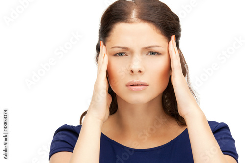 Wallpaper Mural unhappy woman Torontodigital.ca