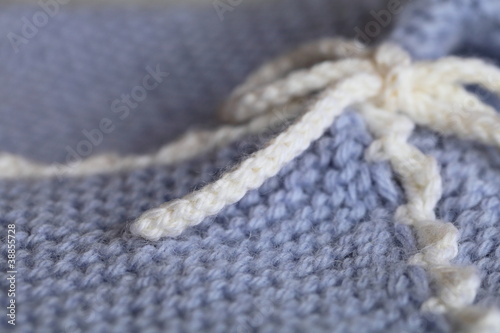 Knitted clothes detail