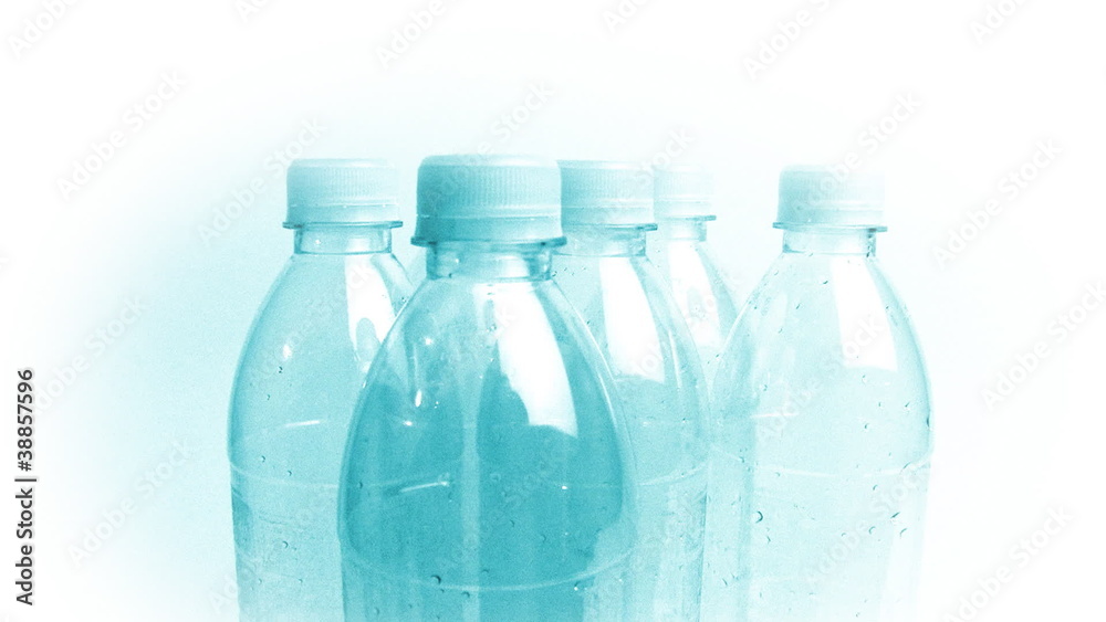 Water Bottles Rotating Water Bottles Rotating