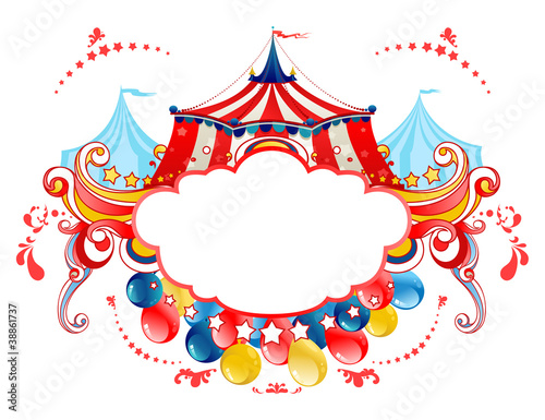 Circus tent frame
