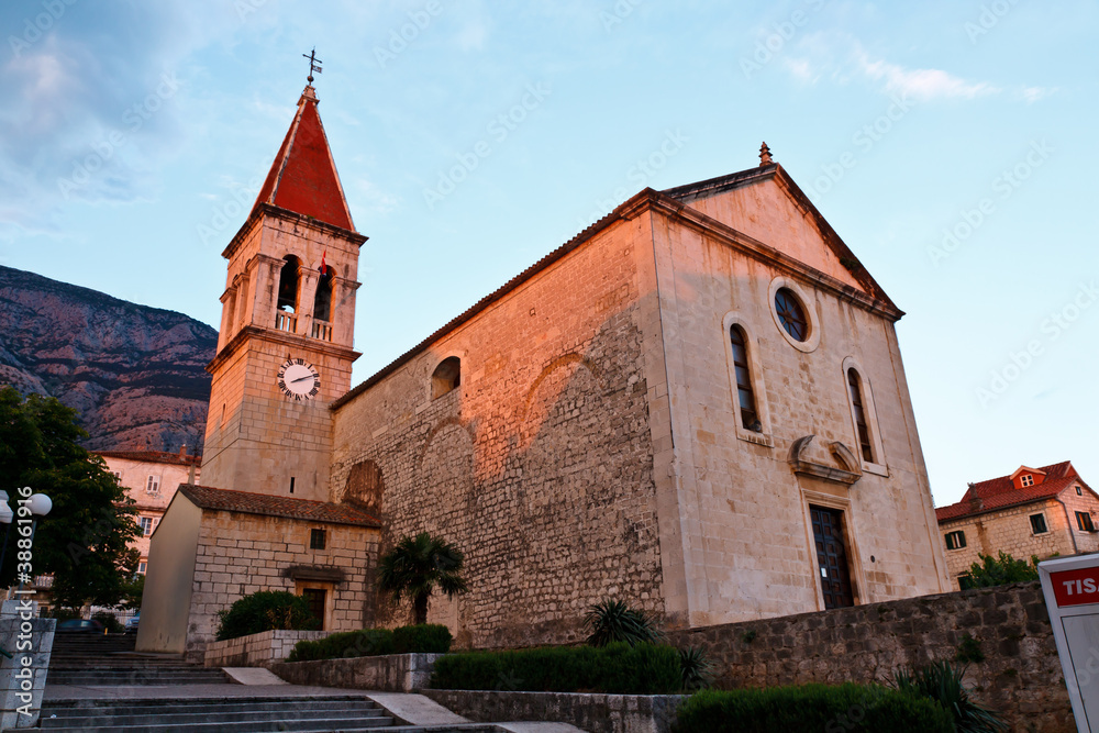 Saint Mark’s Church in Makarska, Croatia