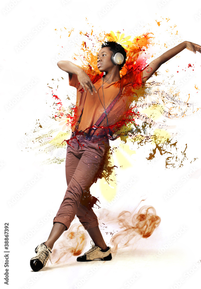 Obraz premium Fun with music