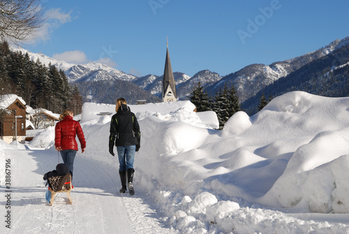 Spatziergang im Winter photo