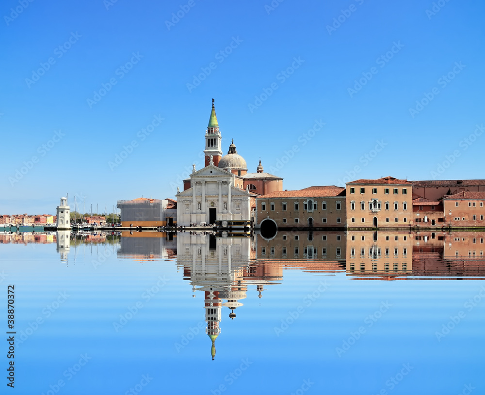 Obraz premium Venice on blue sky