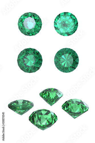 Round emerald