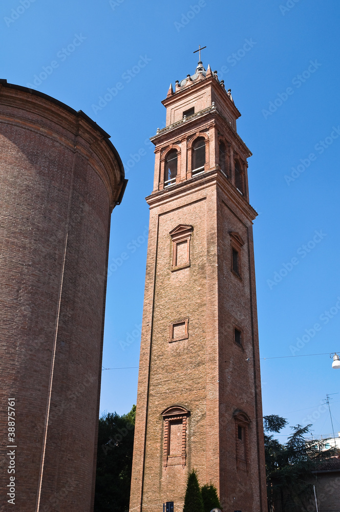 St. Benedetto Belltower Church. Ferrara. Emilia-Romagna. Italy.