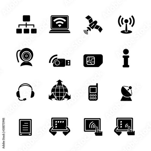 computer icon set