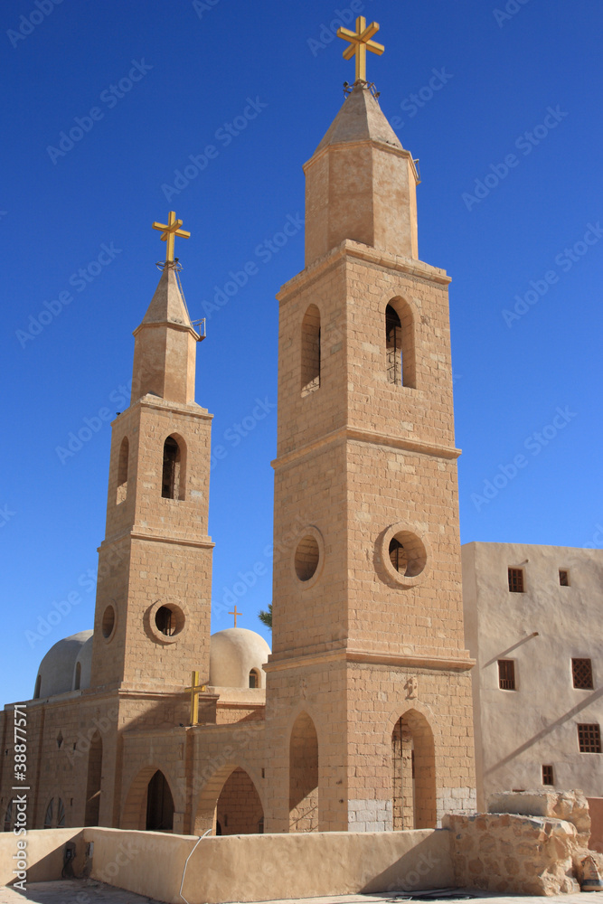 St. Antony's Christian Coptic Monastery (IV century), Egypt.