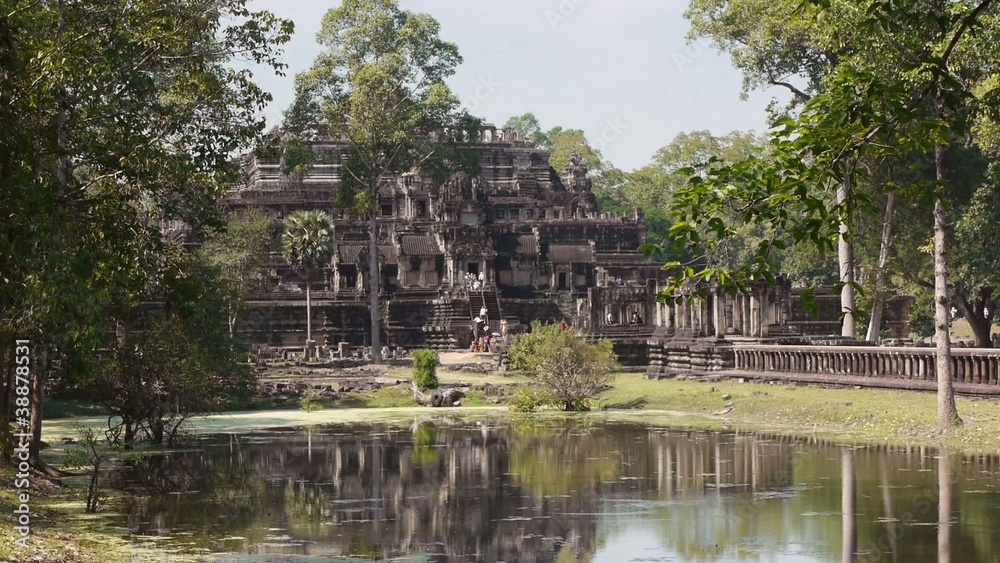 Baphuon, famous temple mountain in Angkor Thom, Cambodia, Asia Baphuon, famous temple mountain in Angkor Thom, Cambodia, Asia