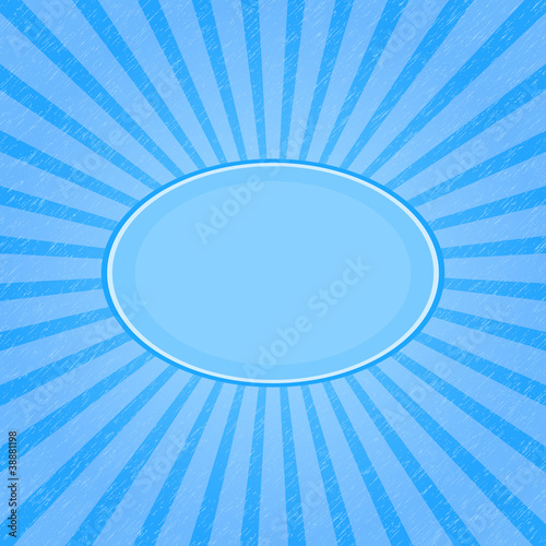 Grunge Blue Striped Card