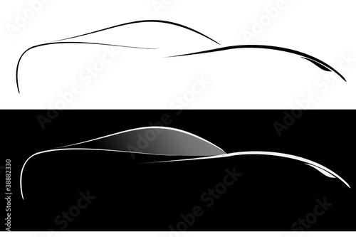 Vector series. prestigious sports machine