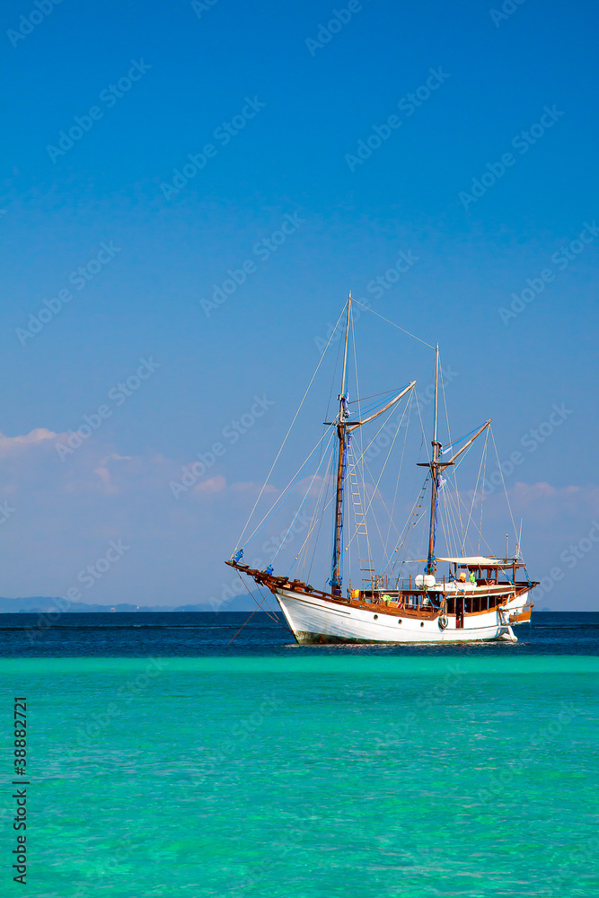 Ship in the ocean Ship in the ocean