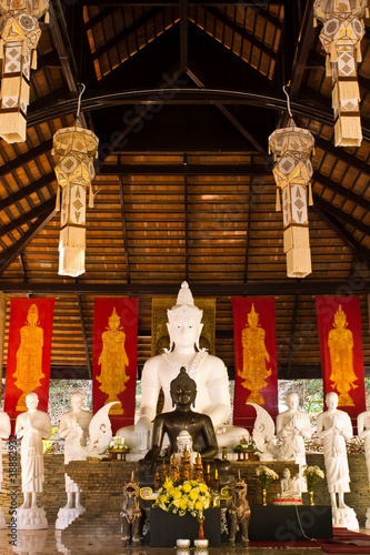 Buddha statue in Wat Phalad,Chiang Thailand