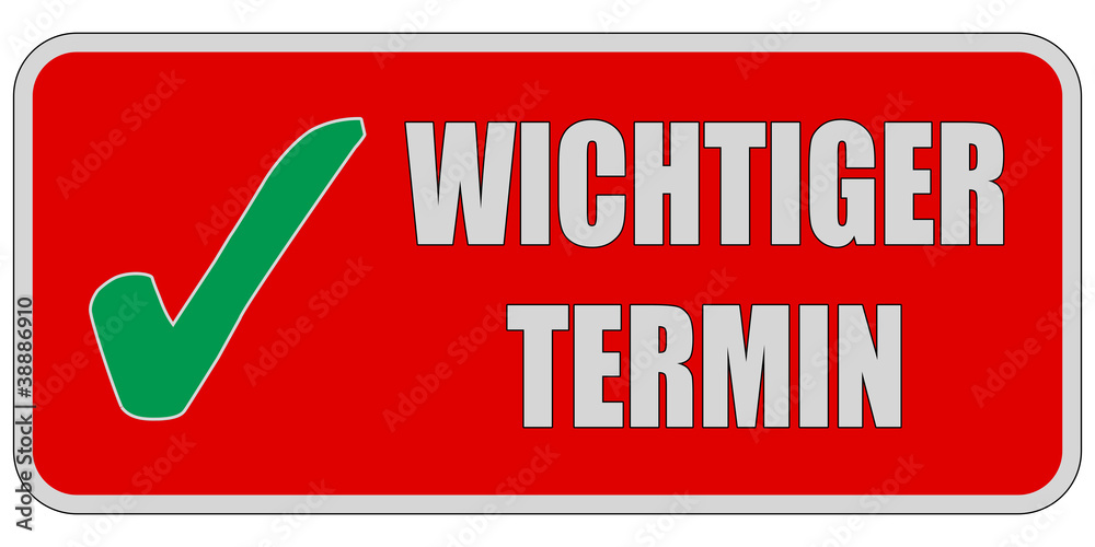 CB-Sticker rot eckig oc WICHTIGER TERMIN CB-Sticker rot eckig oc WICHTIGER TERMIN