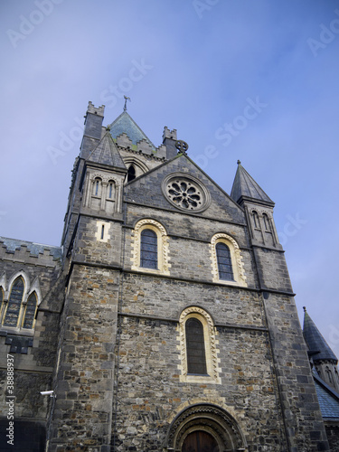 Christ Church Anglican Cathedral in Dublin City Ireland