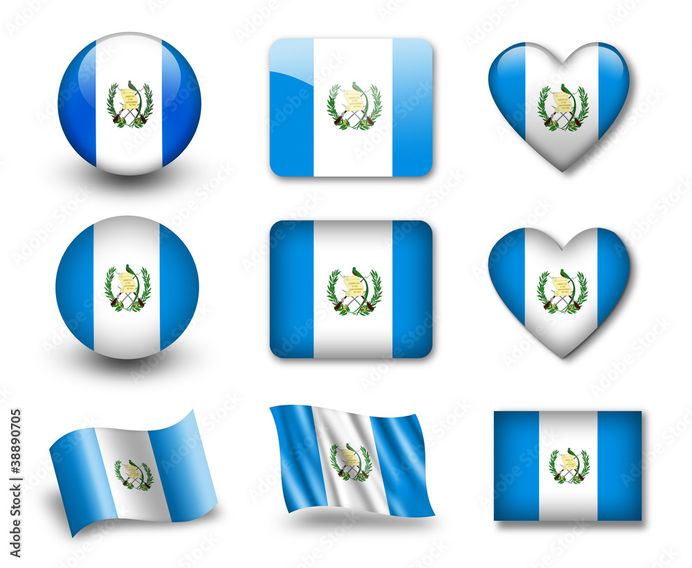 The Guatemala flag