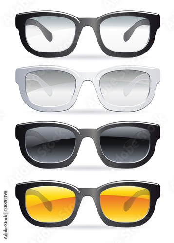 lunettes de vue et de soleil