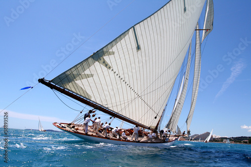 team spirit esprit d'équipe voilier regate mer ocean yachting photo