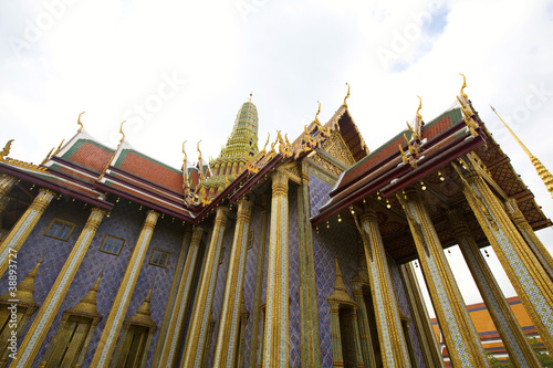 golden temple ,The Grand Palace, Bangkok, Thailand