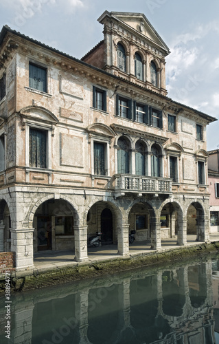 Upper class renaissance palace in Chioggia