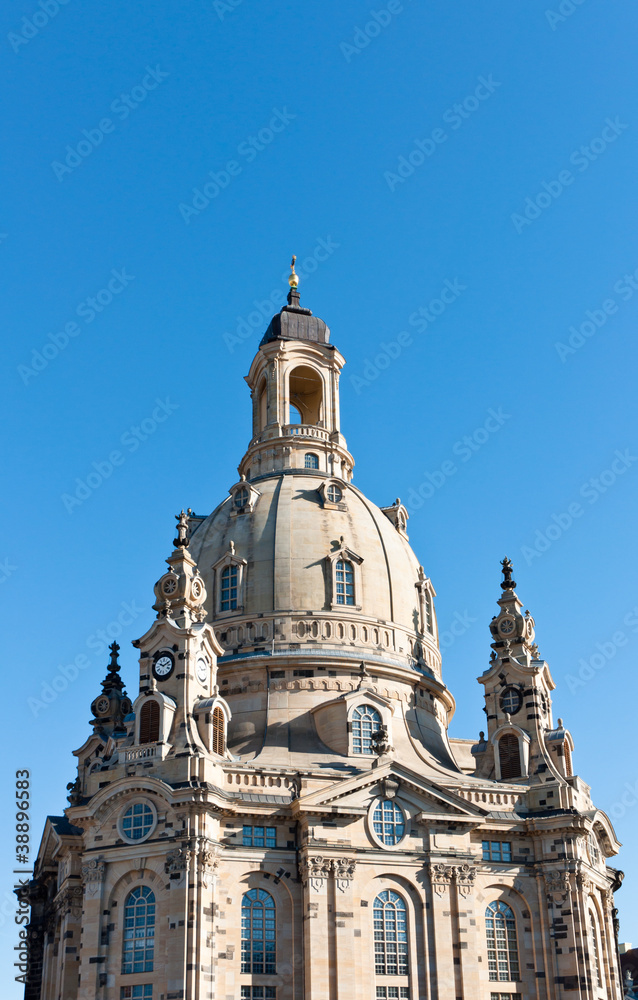 Dome of Frauenkirche, Dresden, Germany