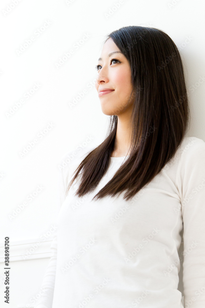 Beautiful young woman