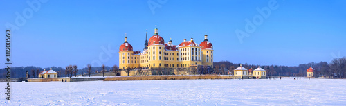 Moritzburg im Winter - Moritzburg Castle in winter 02