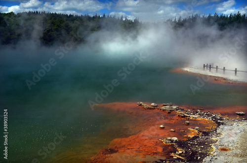 Waiotapu Geothermal Wonderland, Rotorua, New Zealand © Rafael Ben-Ari