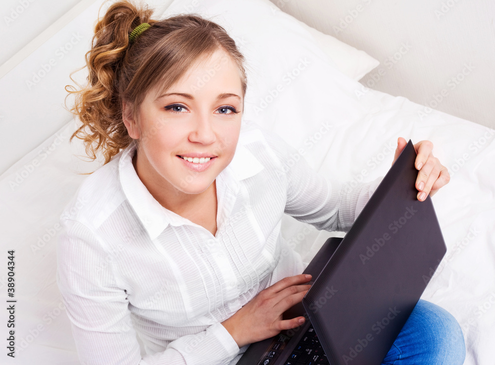 student with laptop student with laptop