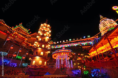 Kek Lok Si Temple in Penang island,Malaysia