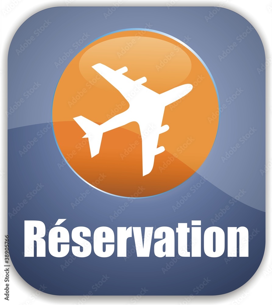 bouton réservation avion bouton réservation avion