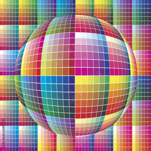 Spherical color guide to match colors for print