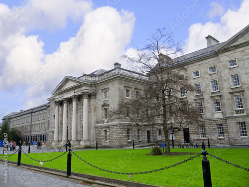 Photography Trinity College the university in  Dublin City Ireland