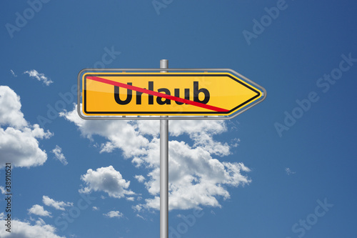 Urlaub gestrichen