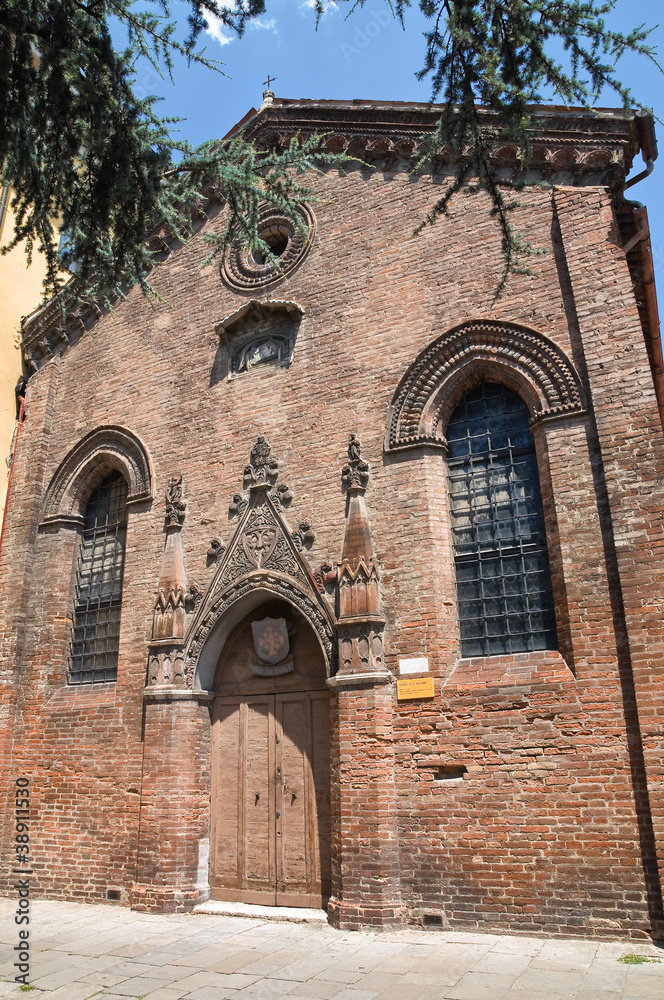 Church of St. Giuliano. Ferrara. Emilia-Romagna. Italy.