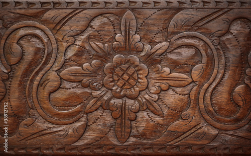 wood carving