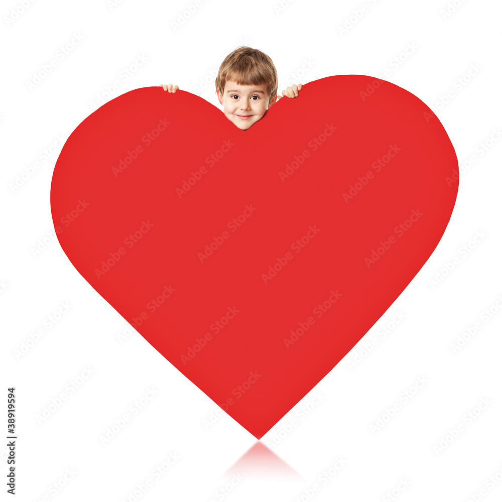 Happy smiling handsome boy