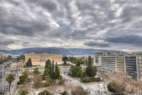 Obraz na płótnie Syntagma square Athens w salonie