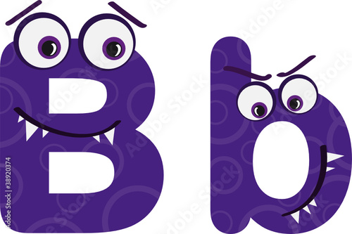 Monster ABC - b