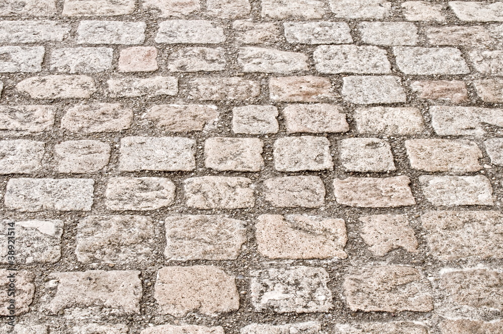 Obraz premium Pflasterstrasse