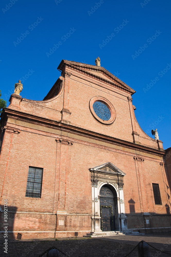 St. Maria in Vado Church. Ferrara. Emilia-Romagna. Italy. St. Maria in Vado Church. Ferrara. Emilia-Romagna. Italy.