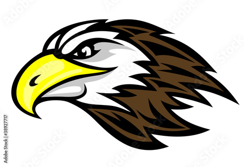 Cartoon falcon
