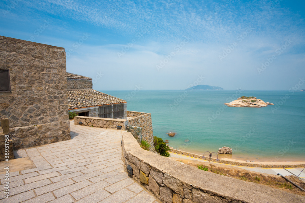 Qinbi Viewing Platform Turtle Island