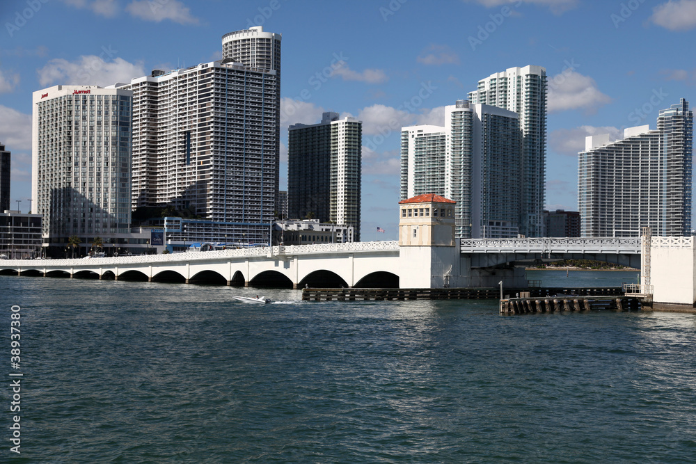 View of Downtown Miami from Bayside Marina View of Downtown Miami from Bayside Marina