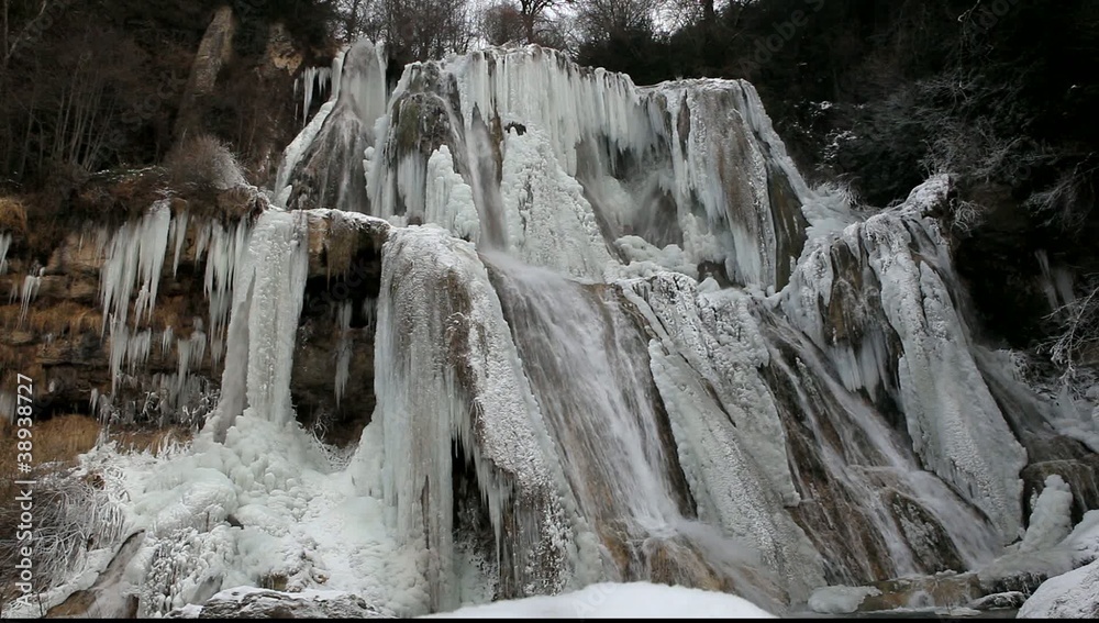 cascade gelée de glandieu
