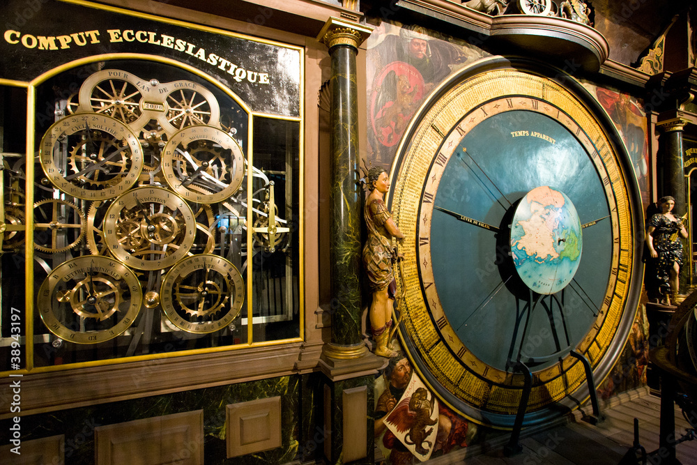 Fototapeta premium Meccanismi orologio Strasburgo